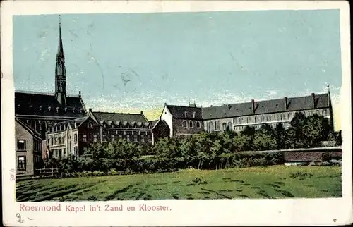 Ak Kapel in 't Zand Roermond Limburg Niederlande, Kloster