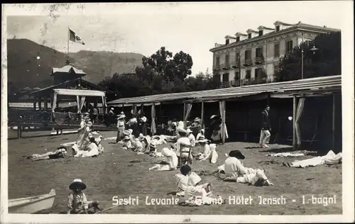 Ak Sestri Levante Liguria, Grand Hotel Jensch, Bad