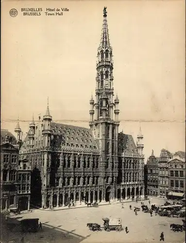 Ak Brüssel, Rathaus