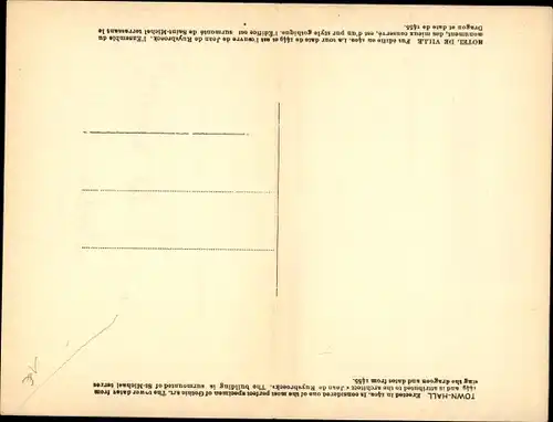 Ak Brüssel, Rathaus