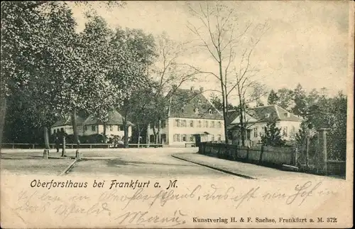 Ak Frankfurt am Main, Oberforsthaus