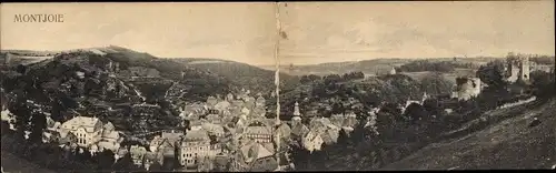 Klapp Ak Monschau Montjoie in der Eifel, Panorama
