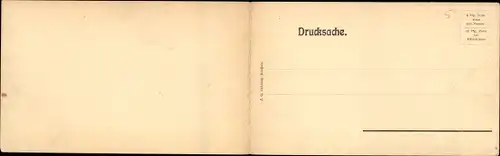 Klapp Ak Monschau Montjoie in der Eifel, Panorama