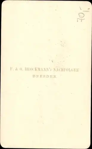 CdV Dresden Altstadt, Hofkirche, Brücke, 11. Juni 1871