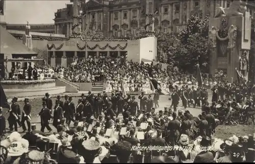 Ak Wien, Kaiser-Jubiläums-Huldigungs-Festzug, Fest, 1908