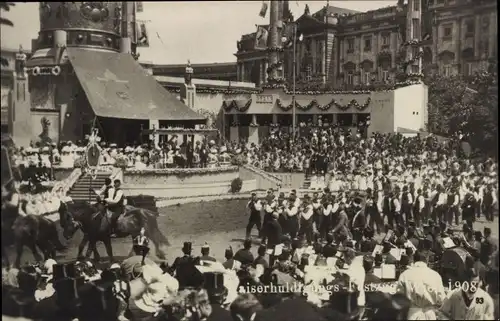 Ak Wien, Kaiser-Jubiläums-Huldigungs-Festzug, Fest, 1908