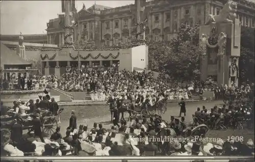 Ak Wien, Kaiser-Jubiläums-Huldigungs-Festzug, Fest, 1908