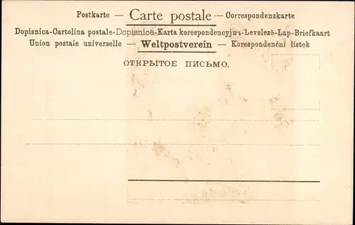 Jugendstil Künstler Ak Frauenbildnis, rothaarige Frau mit Handspiegel