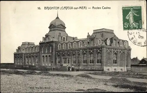 Ak Brighton French Cayeux Somme, Altes Casino