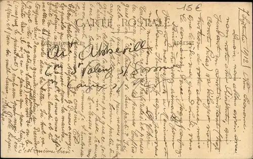 Ak Cayeux sur Mer Somme, Stapellauf eines Fischerbootes