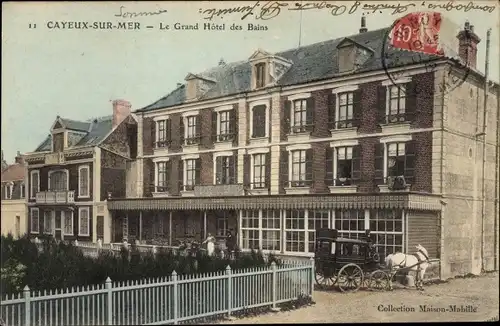 Ak Cayeux sur Mer Somme, Grand Hotel des Bains