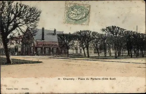 Ak Chambly Oise, Place du Parterre
