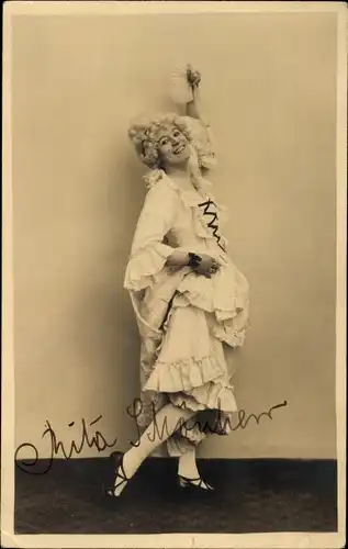 Ak Schauspielerin Rita Schönherr-Dressler, Portrait, Autogramm