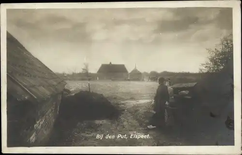 Ak Elspeet Gelderland, Bij den Put