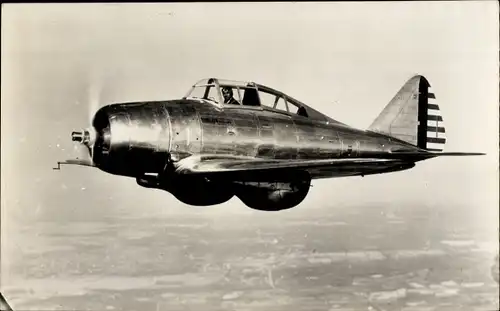 Ak Amerikanisches Jagdflugzeug Seversky P 35, US Air Force