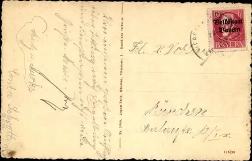 Ak Fürstenstein in Niederbayern, Teilansicht, Schloss