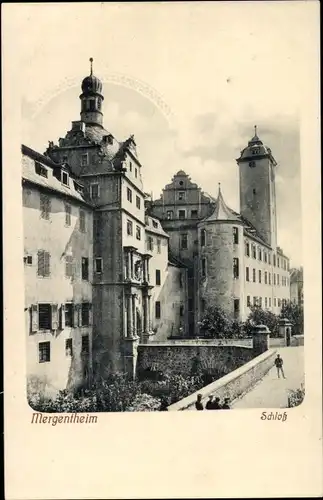 Ak Bad Mergentheim in Tauberfranken, Schloss