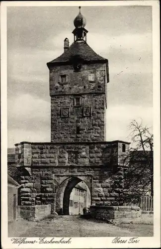 Ak Wolframs Eschenbach in Mittelfranken Bayern, Oberes Tor