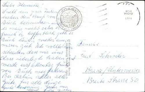 Ak Insel Mainau im Bodensee, Teilansicht