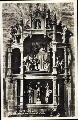 Ak München, Neues Rathaus, Spielerker