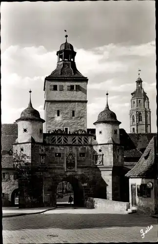 Ak Weißenburg in Mittelfranken Bayern, Ellinger Tor