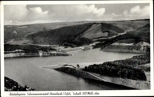 Ak Schwammenauel Heimbach in der Eifel, Rurtalsperre, der Seehof