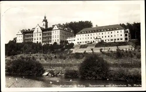 Ak Mallersdorf Pfaffenberg in Niederbayern, Sanatorium, Altersheim Sankt Maria