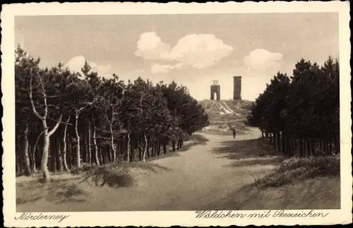 Ak Nordseebad Norderney Ostfriesland, Wäldchen, Seezeichen