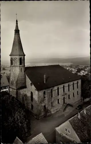 Ak Beerfelden im Odenwald, evangelische Kirche