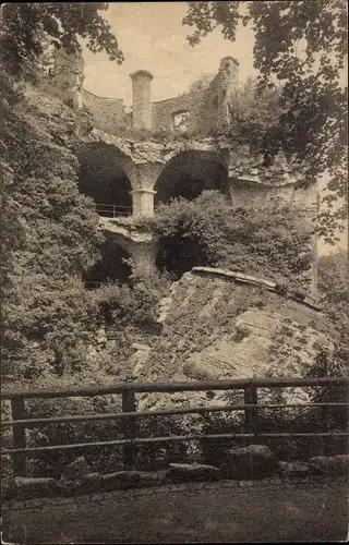 Ak Heidelberg am Neckar, Der gesprengte Turm, Krautturm