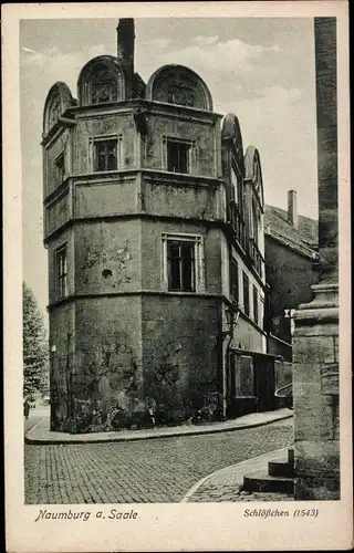 Ak Naumburg an der Saale, Schlösschen