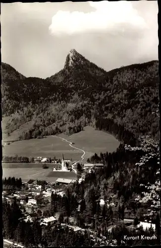 Ak Kreuth am Tegernsee Oberbayern, Ortsansicht