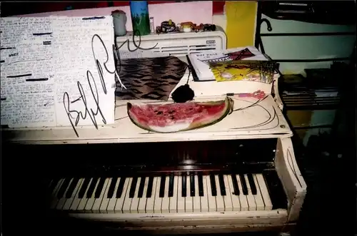 Ak Musiker Biff Rose, Piano, Autogramm