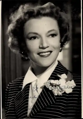 Ak Schauspielerin Annabella, Portrait, Autogramm