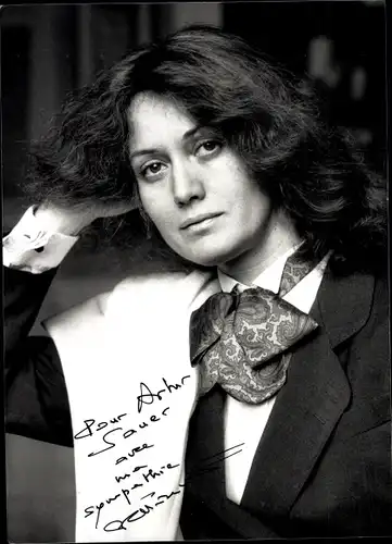 Foto Schauspielerin Noëlle Châtelet, Portrait, Autogramm