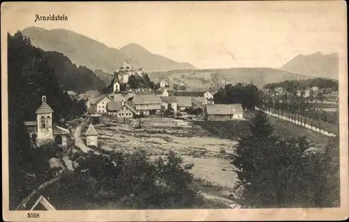 Ak Arnoldstein in Kärnten, Totalansicht