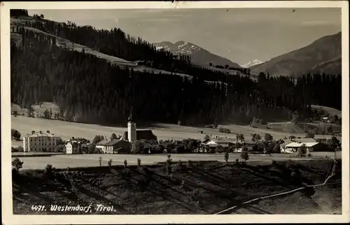Ak Westendorf in Tirol, Totalansicht