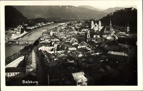 Ak Salzburg Stadt, Panorama