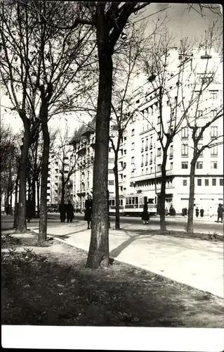 Ak București Bukarest Rumänien, Bulevardul Nicolae Bălcescu