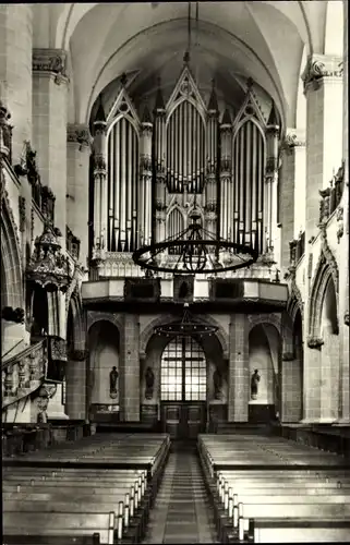 Ak Brașov Brassó Kronstadt Rumänien, Biserica Neagra, Orgel