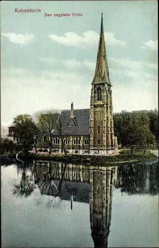 Ak København Kopenhagen Dänemark, Evangelische Kirche