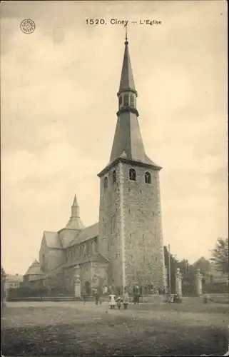 Ak Ciney Wallonien Namur, Kirche