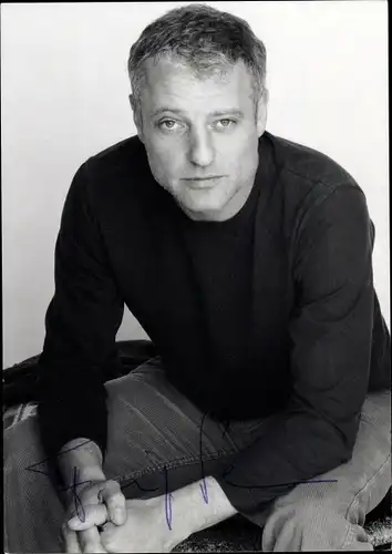 Foto Schauspieler Filip Peeters, Portrait, Autogramm