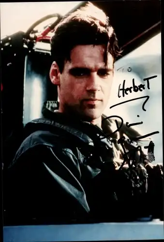 Foto Schauspieler David Gerber, Portrait, Autogramm