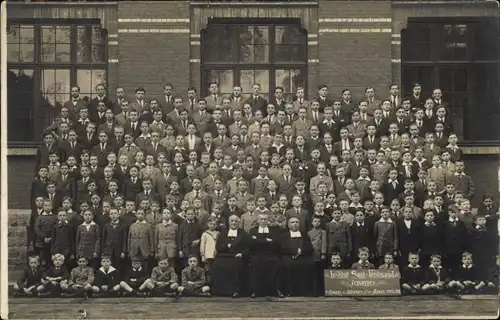 Ak Jemappes Wallonien Hennegau, Institut Saint Ferdinand, Gruppenfoto