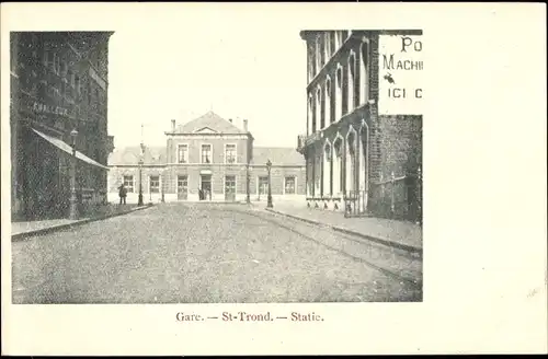 Ak Saint Trond Sint Truiden Flandern Limburg, Bahnhof