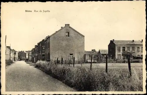 Ak Mélen Micheroux Soumagne Wallonia Lüttich, Rue de Jupille