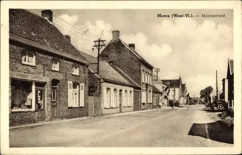 Ak Moere Westflandern, Molenstraat