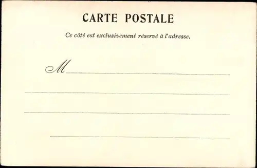 Künstler Ak Guillaume, Albert, Eleganter Mann und Fame mit Regenschirm