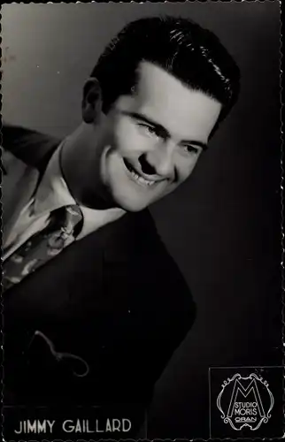 Ak Schauspieler Jimmy Gaillard, Portrait, Krawatte